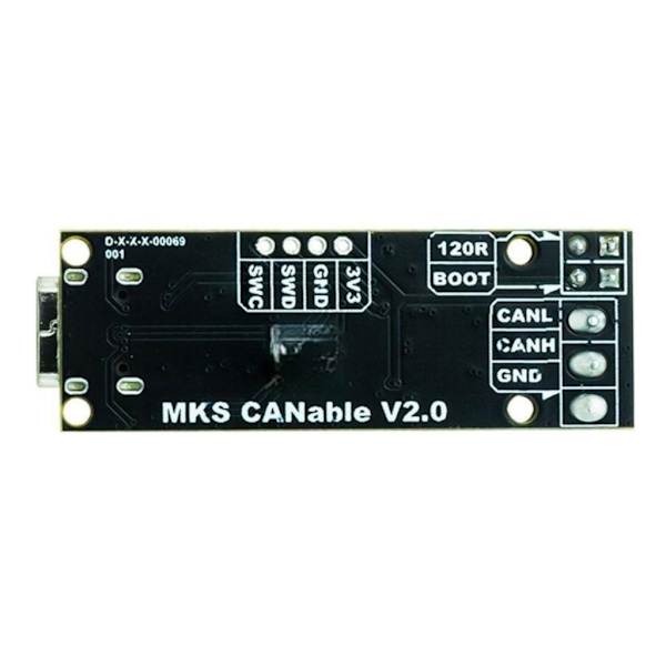 3D Printer Dele CANable 2.0 CAN Baseret på STM32G431C8T6 USB til CAN Adapter