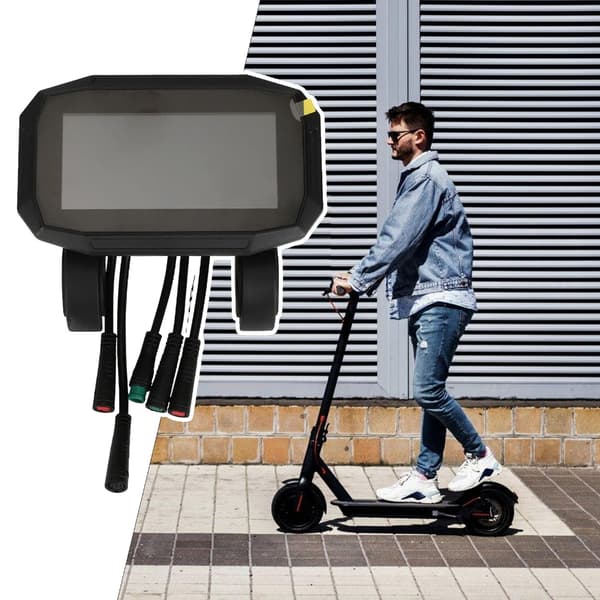 Scooter LCD Dashboard Farveskærm Controller Samling Display Instrument