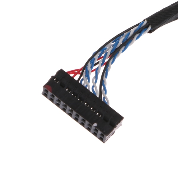 Universal FIX 30-stifts 1-kanals 6-bitars LVDS-kabel 26 cm För 14,1-15,6 tum LCD-panel
