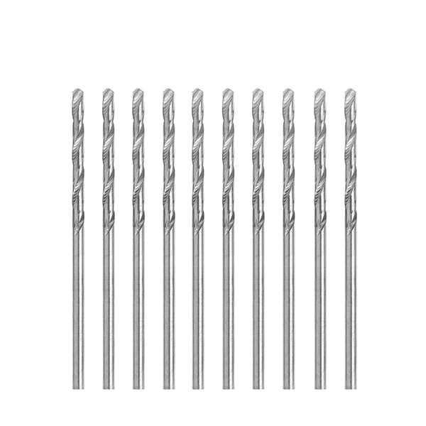 Multifunksjon 10 stk. Små Mikro HSS 1,0 mm Rett Skaft Bor