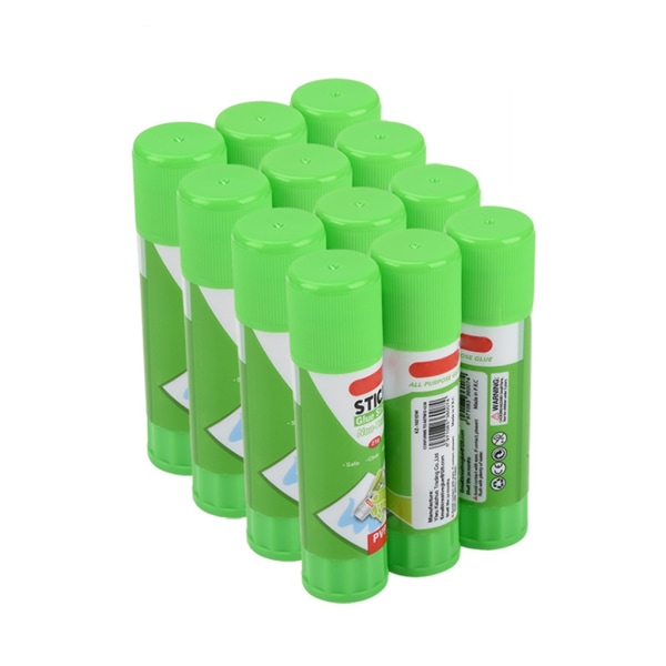 Paket med 3 3D-skrivare limer Stick Adhesive PVP Solid Lim Stick för varmbädd Plattform Glasplatta Lätt att ta bort