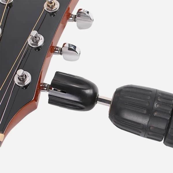 Elektrisk borr stämskruvdragare reparationsverktyg för gitarr ukulele