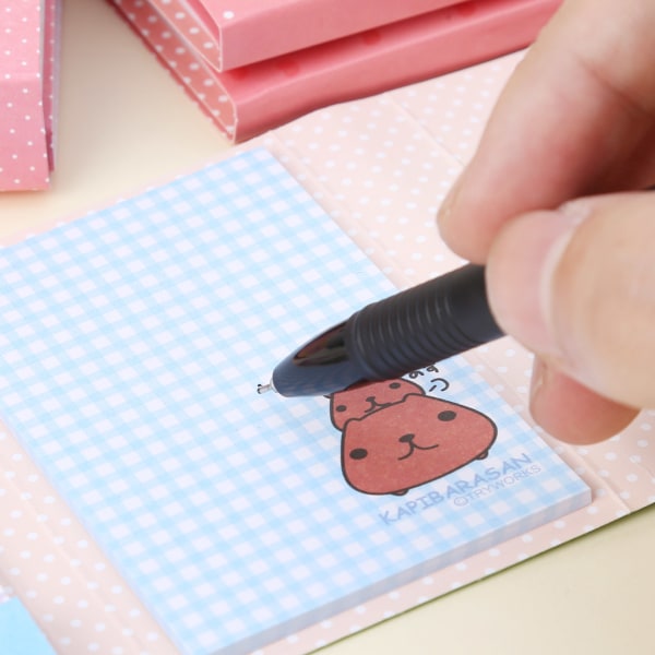 Cartoon Animals 6 Folding Memo Pad Sticky Notes Bokmärke Brevpapper Anteckningsblock Söt