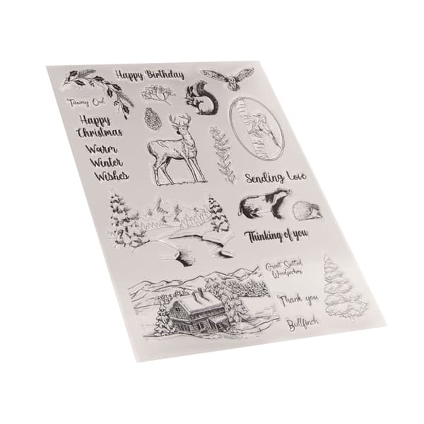 Julefrimerker Klare Silikonstempler Jule Scrapbooking Stempler