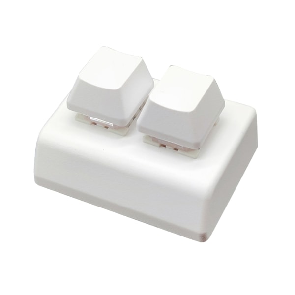 Ohjelmointimakro Mukautettu Näppäimistö RGB 2 Näppäimet Kopioi Liitä Minipainike Langaton Macropad Pelinäppäimistö Mekaaninen