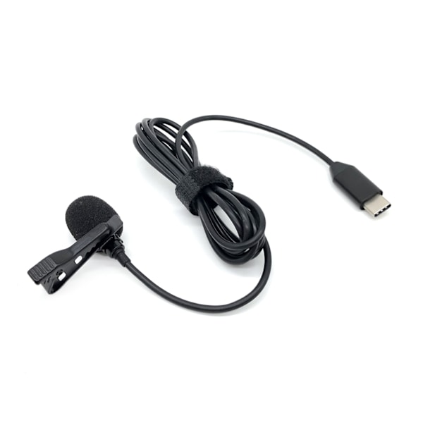 Lavalier Mikrofon Enkel Clip Mikrofon för 360 X4 Ljudinspelningar