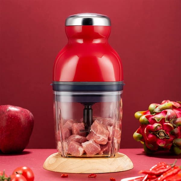 Multifunktionel 900ML elektrisk foodprocessor, mixer og kødhakker