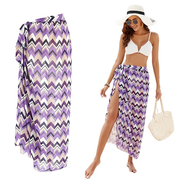 Kvinners Strand-Cover Up Myk Sarong Badedrakt Cover-Up Pareo-Coverups Badetøy Green