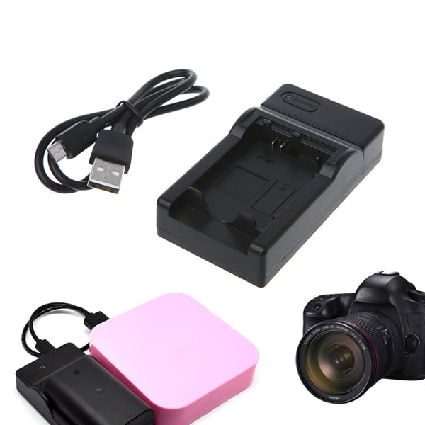 Batterioplader til NP-FW50 til Alpha a3000, DLSR A33, ILCE-5000 serien, NEX-5