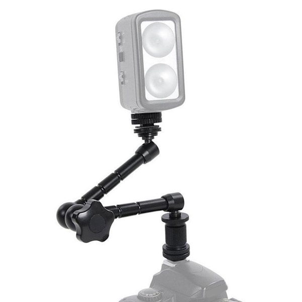 Artikuleret kamera Magic Arm Super Clamp til skærm mikrofon flash