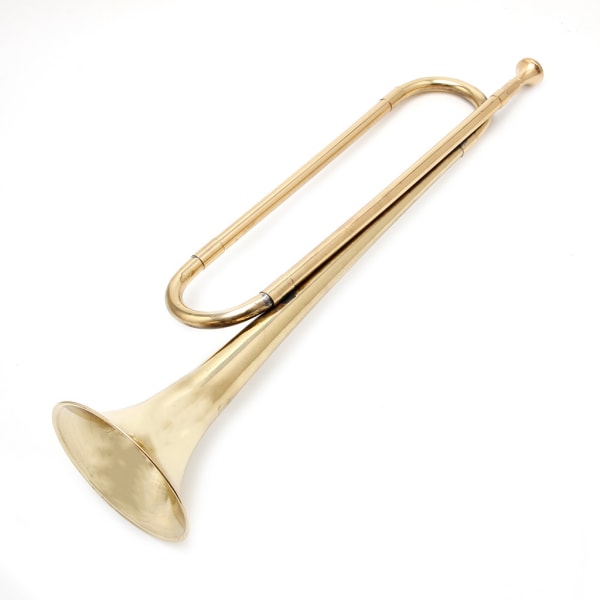 Retro B Flat Bugle Trompet Skoleorkester Kavaleri Begynder Militærorkester Ny