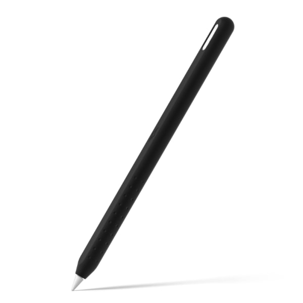 Snygg case för penna 2:a pennskydd Innovativ silikonhud Förbättrad skrivupplevelse Black