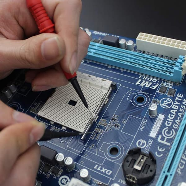 Bilspets Prober Diagnostiska Verktyg Multimeter Testkablar Förlängningsspets Prober