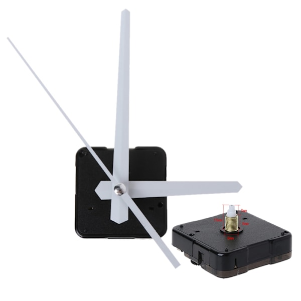 DIY Quartz Clock Movement Silence Quartz Clock Core Accessories Supplies til vægmonterede spidse nåle forsyninger