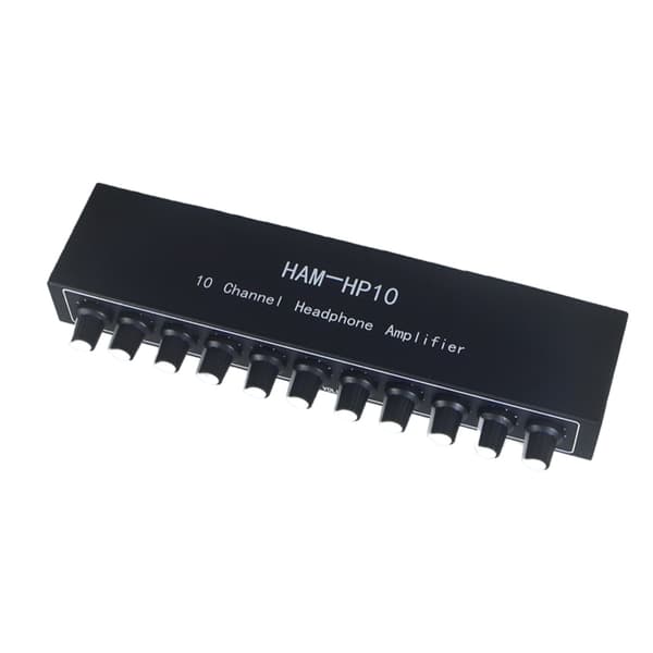 HP10 Hovedtelefonforstærker Auditory Mixer med 1 Input Integration 10 Output