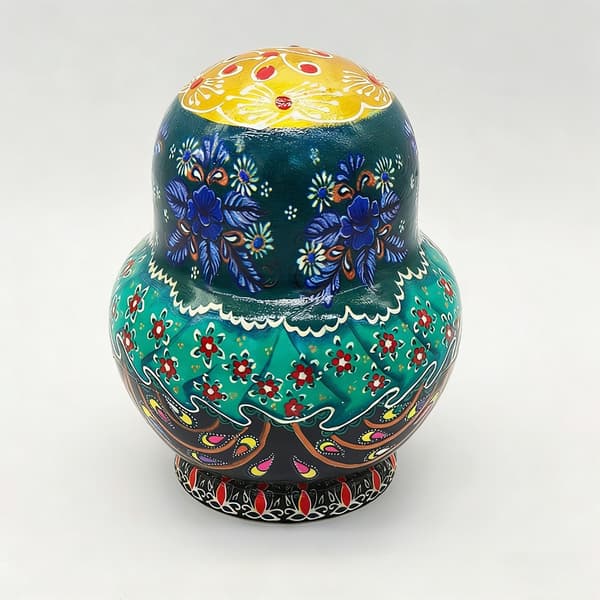Matryoshka Ryska Handmålade Konstnärsdockor 10 Lager Trä Samlarobjekt