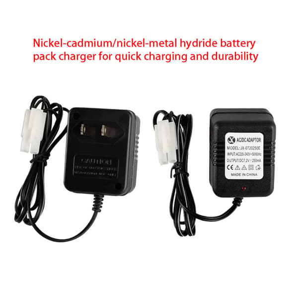 Oplader til 7,2V Ni-Cd Ni-MH SC Batteri Input AC 110V-240V Output til RC Legetøj