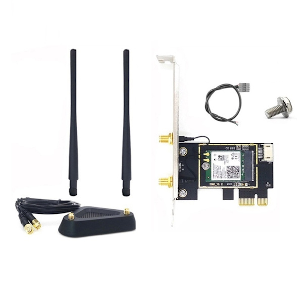 BE200 BE200NGW WIFI7 WLAN-kortti WiFi 5/6G TriBand Bluetooth-yhteensopiva 5.4-kortti