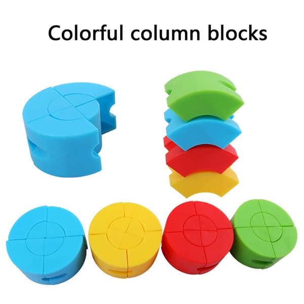 Barneklosser Matematikkleker Geometrisk Form Montering Stableleker