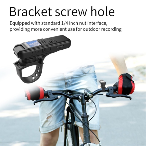 CS08 Bärbar minikamera med roterbar lins 1080P FHD Night Visioned Body Camera Videoinspelare Cykel Sport DVR