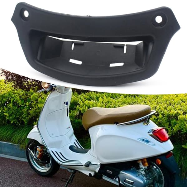 ABS bakplate trimdeksel lyshusdeksel for 150 scooter lysområde