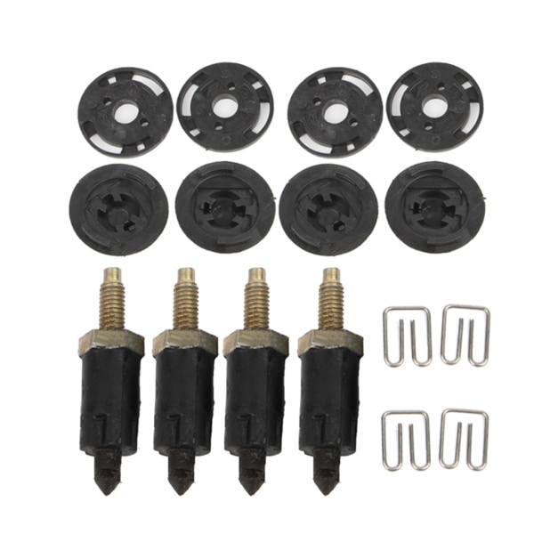 16 stk Auto HDI motordæksel Clip Bolt Motorhjelm Kaleche Kit til C4 C5