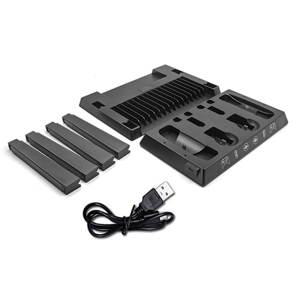 För Switch Console Tillbehör för Case Storage Stand Game CD Disk Girp Controll