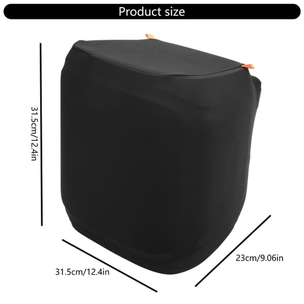 Lycras Högtalarskydd Elastisk Basdesign Dammtäta Skydd för Encore2 Högtalare