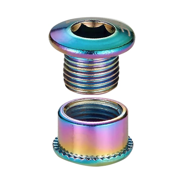 6/8mm MTB Veisykling Kranksett Kjedebolter 4stk Sykkel Kjedekrans Skruer A