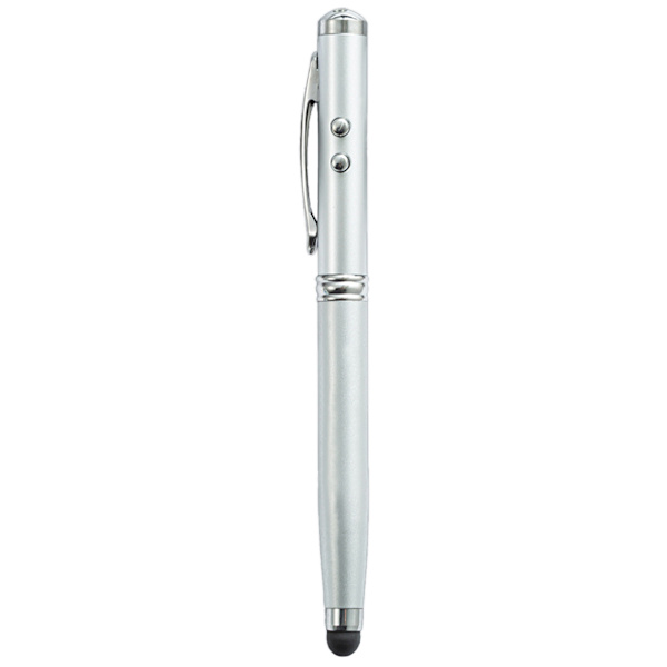 Sensitive Stylus Gel Pen Infrarød indikator LED-lys 4 i 1 for kvinner Menn Gave