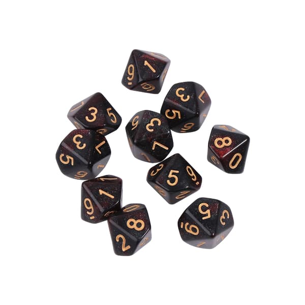 Polyhedral Tärningar 15mm RPG Tärningar Familjespel Barn Spel Tärningar Hushåll 2