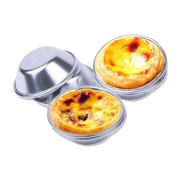 Sæt med 10 Mini Bageforme Non-stick Forme Bageartikler Æggetærteforme