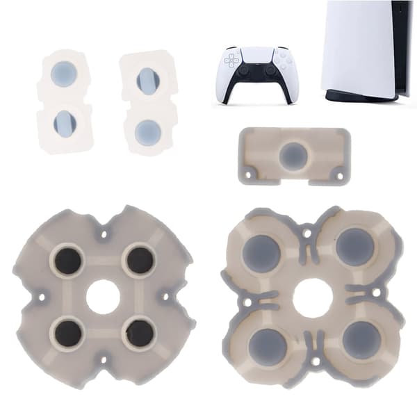Ledende gummi til controller klæbende knap pad tastatur tilbehør