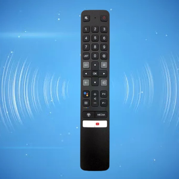 20 cm längd för Smart TV Bluetooth-kompatibel röstfjärrkontroll för TCL RC901V FMR1 Home Automation Devices null - A