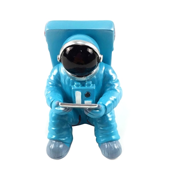 til Creative Astronaut Cell Phone Stand Tablets Spaceman Bracket Resin Phone Hol