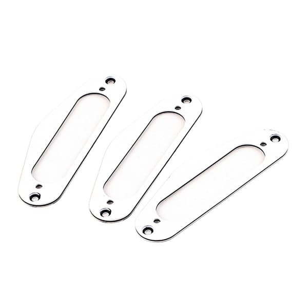 3 stk. Hvid Sort Hvid S Style Hals Pickup Surround Plade Montering Ring