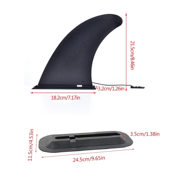 Surfebrett Senterfinne Paddleboard Finne Paddleboard Finne Erstatning