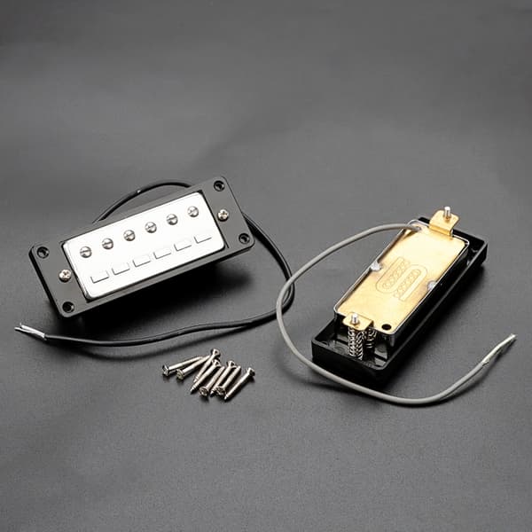 6-strängad gitarr Humbucker Pickup Ersättning Elektrisk Gitarr Delar Hållbar