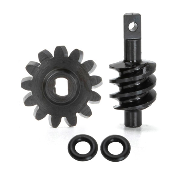 För Axial SCX24 Steel Overdrive Differential Diff Worm Gear Set 13T