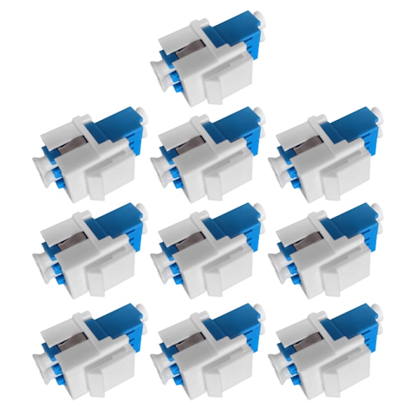 Keystone Jacks Snap Fitting Flens kompatibel fiberoptisk Keystone Jack Adapter