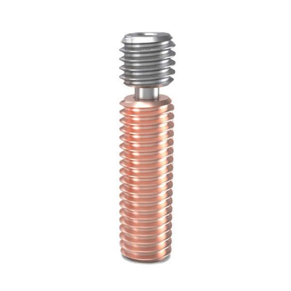 Bi-metall värmeblock Heatbreak Hotend halsrör för E3DV6 Ender3 3D-skrivare