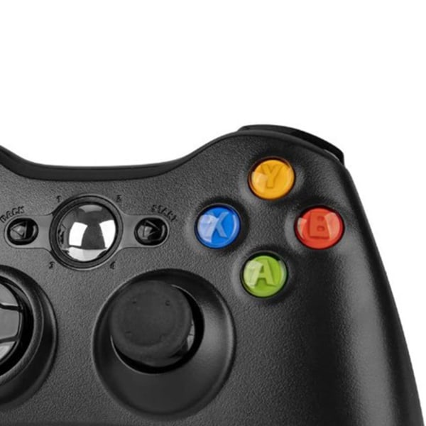 Trådlös handkontroll för Xbox 360 Gamepad-konsol Bluetooth-kompatibel ergonomisk videospelskontroll med vibration Red