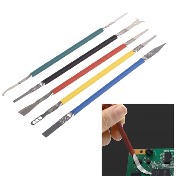 Ultratunn CPU-blad 5 i 1 IC-chip NAND-kniv demontera processorverktyg