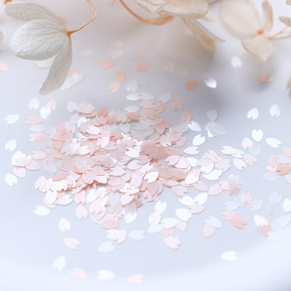 Hartspalljetter Blomblad Glitter För Epoxihartsfyllning UV- form