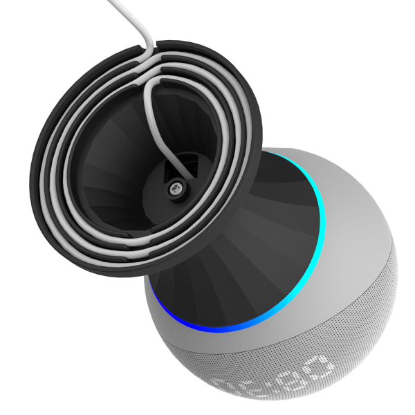 Stabila högtalarstativ för Echo Dot 4th Gen Sound Box Holder Skrivbordsfäste White