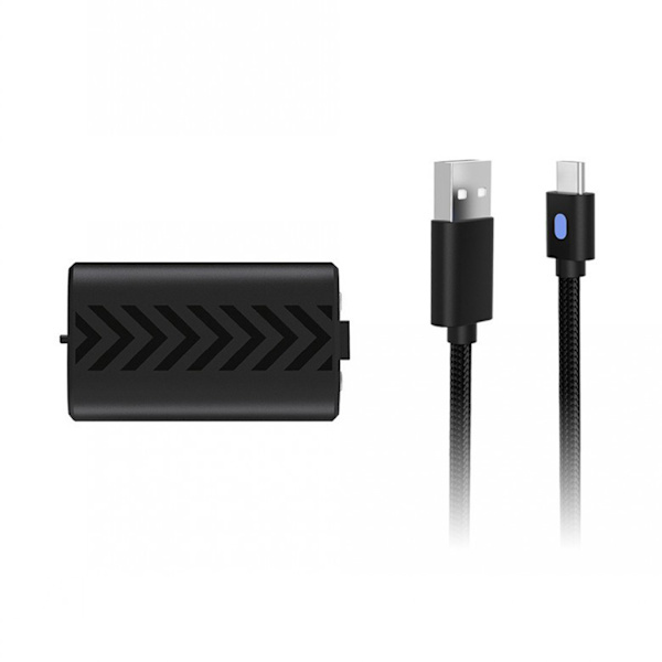 1200mah ladattava akku 10ft USB C -latauskaapelilla ja mikro- USB sovittimella X-sarjan X|S