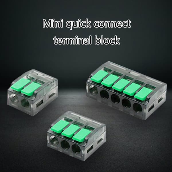 75 stk. Push-in-terminaler til elektriske ledninger