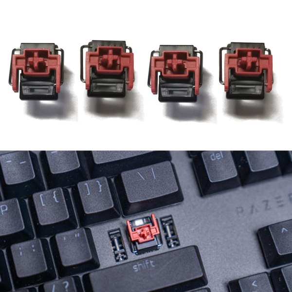 för Razer Huntsman Elite Red Optical Switches för Keyboard Hot Swap Switchar