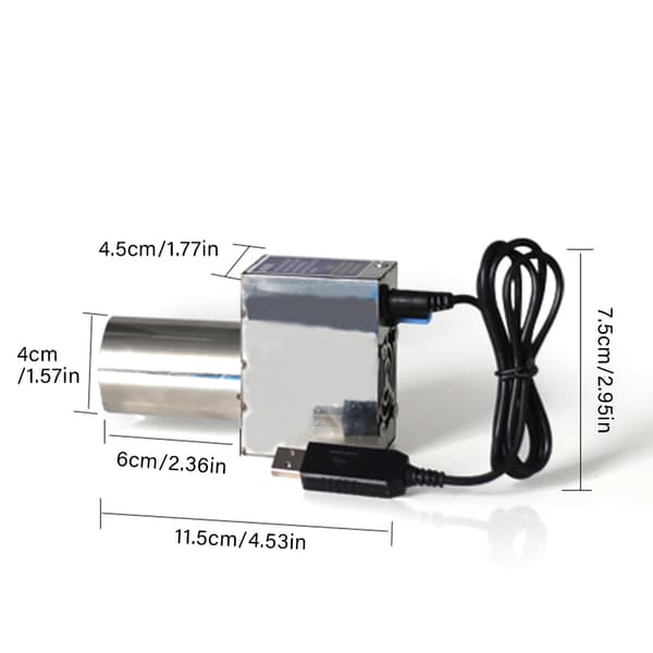 Utendørs Brannstarter USB 5V Blåservifte for Effektiv Kullgrilltenning
