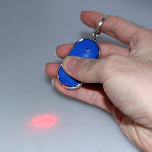 Praktisk Anti Lost Keys Finder för w/Alarm Tracker Device Key Chain for Men Wo Black